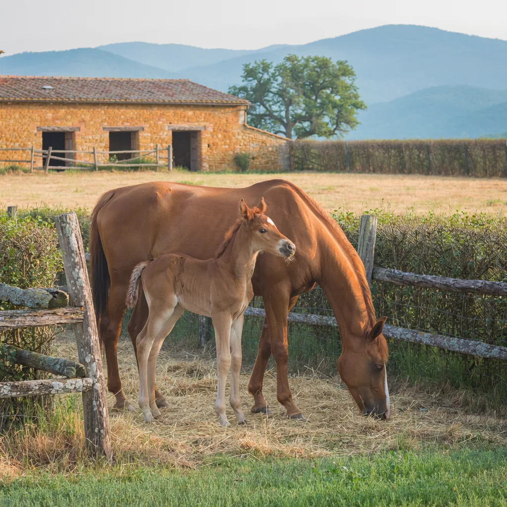 Élevage de chevaux, Poney-Club de Passieu, Saint-Romain-de-Jalionas