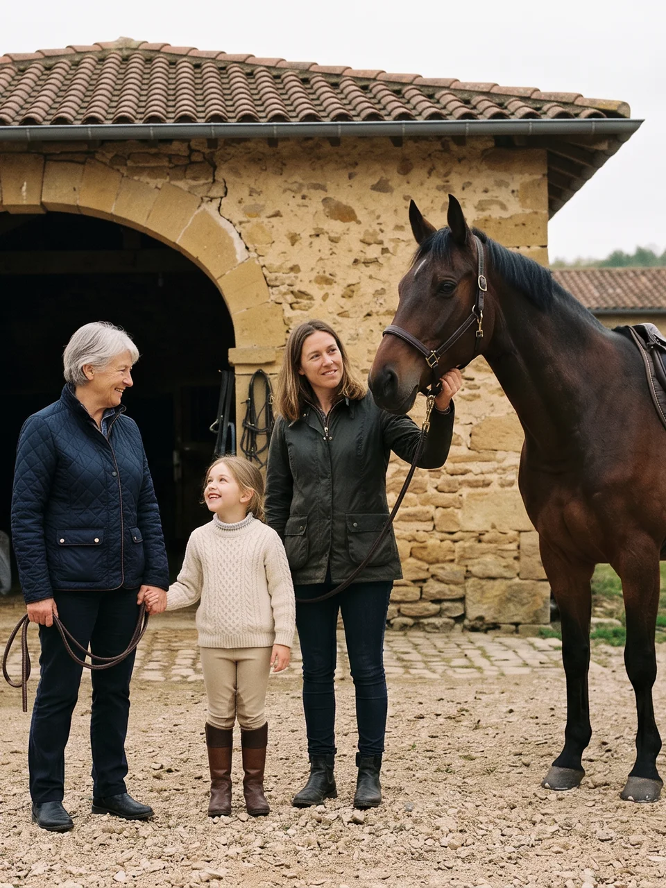 L'équipe, Poney-Club de Passieu, centre équestre à Saint-Romain-de-Jalionas